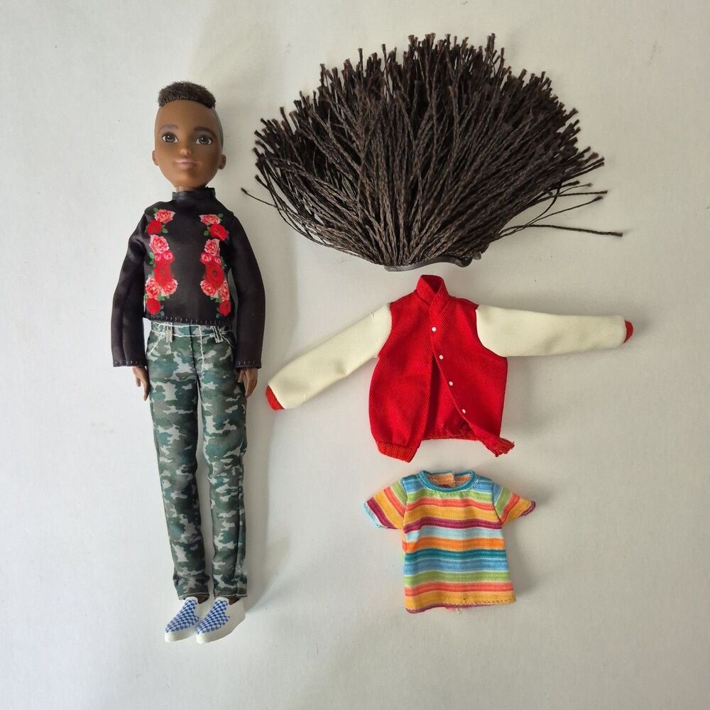 Mattel Creatable World Doll Character Kit Clothes Wig Hair Lot Character 725
